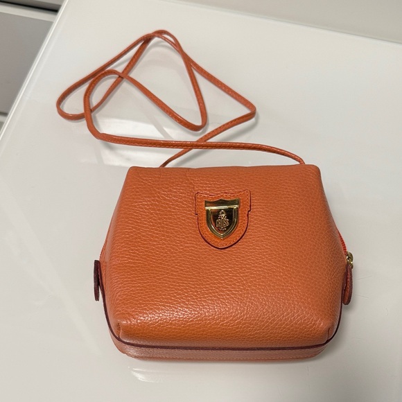 Vintage Mark Cross Leather Crossbody Bag - Picture 10 of 12